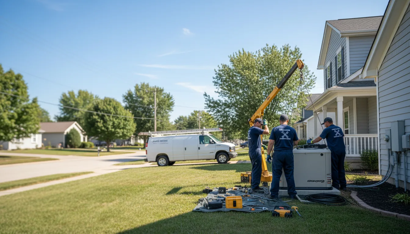 Generator Installation in Shadyside, OH near me